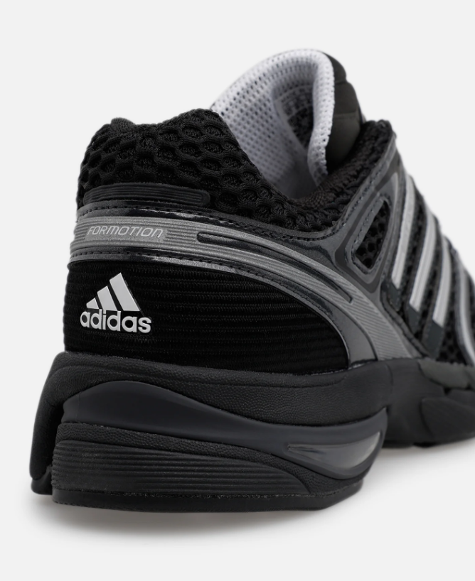 adidas Retro Mesh Sneakers - Black & Silver
