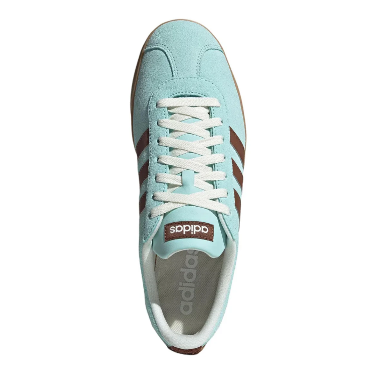 adidas Retro Low-Top Sneakers - Mint Blue & Brown
