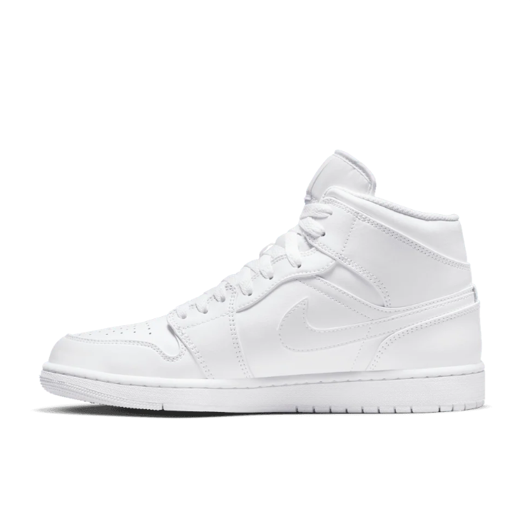 Jordan White High-Top Sneakers