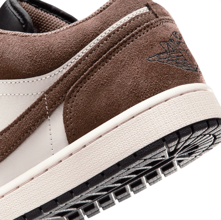 Air Jordan Brown & White Low-Top Sneakers
